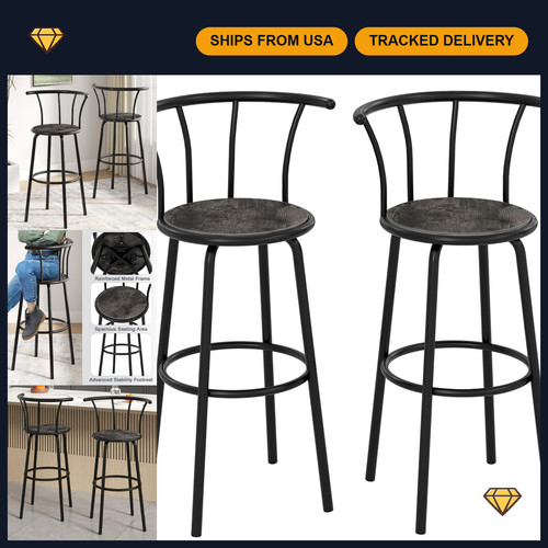 Set swivel bar stools - set,